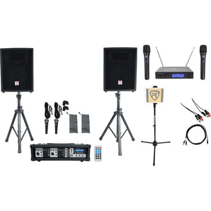 Rockville Dual 10" Android/iphone/ipad/Laptop/TV Youtube Karaoke Machine/System
