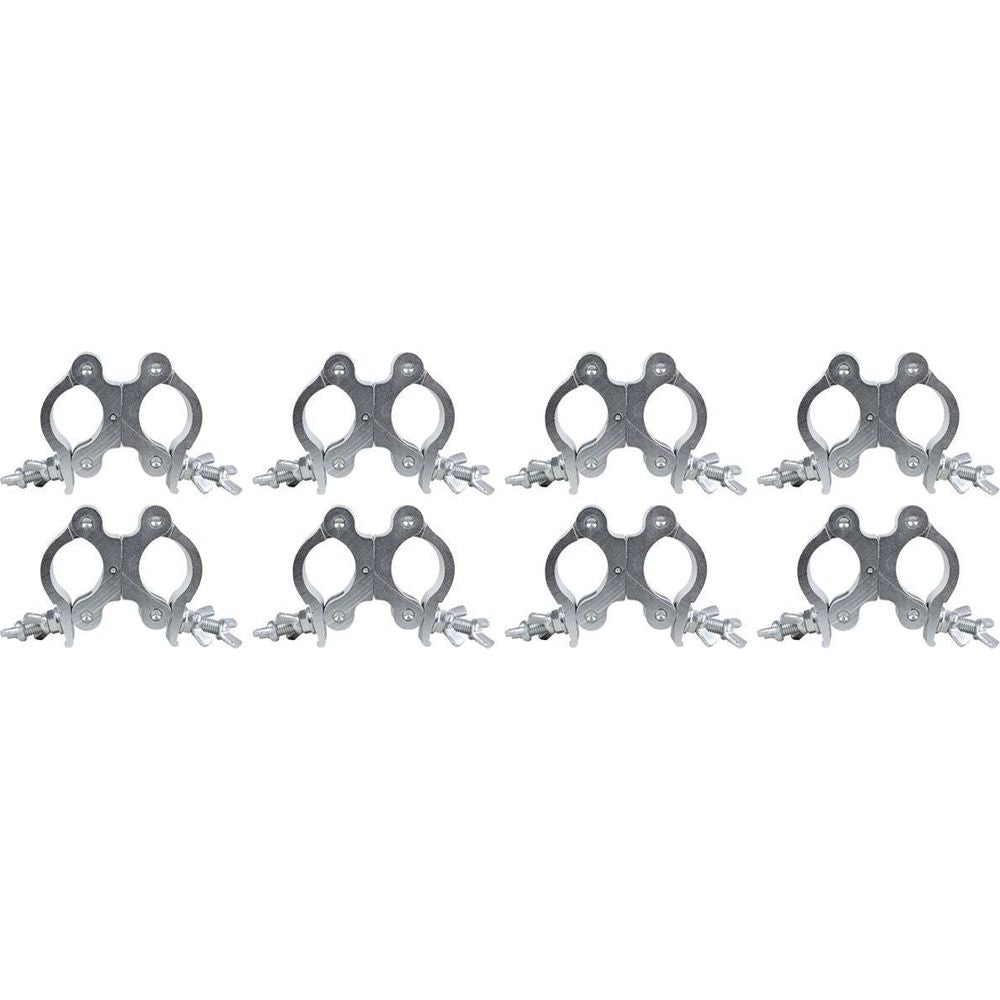 (8) CLP-25N Narrow Heavy-Duty Lighting Clamps