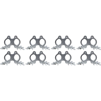 (8) CLP-25N Narrow Heavy-Duty Lighting Clamps