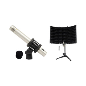 Samson C02 Pair Pencil Condenser Studio Recording Microphones Mics+Iso Shield