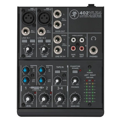 402VLZ4 4-Channel Mixer & Portable Mixer Stand