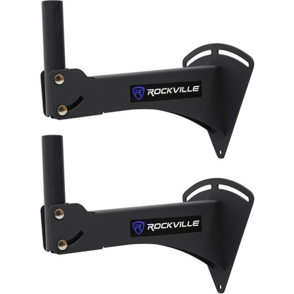 KPS10 10" Karaoke Speakers 2-Pack + RPW20 Mounts + RVSSA1 Adapters Bundle