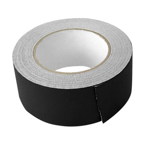 Rockville ROCK GAFF Black Gaffers Tape 2" x 100 Ft For Pro Audio/Stage Wire