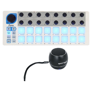 Arturia BeatStep 16-Step Analog Sequencer Midi USB DJ Pad Controller + Speaker