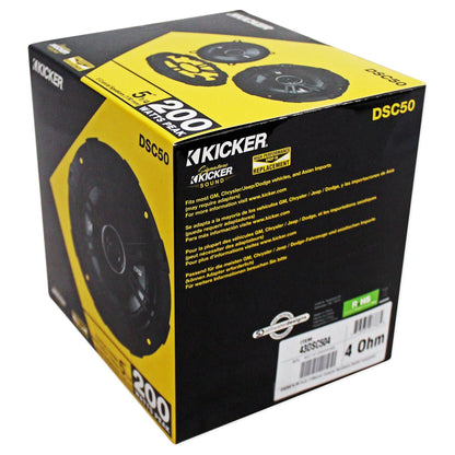 DS Front 3.5" + Side 5.25" Speaker Replacement For 2005-13 Chevy Corvette