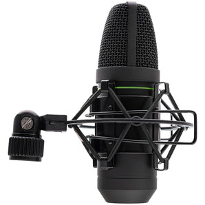 Mackie M Caster Live White Streaming Podcasting Smartphone/USB Mixer+EM-91C Mic