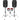 2) Rockville SPG104 10" Passive 800w DJ PA Speakers+Stands w/LED's+Remote+Cables