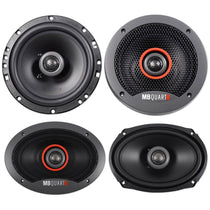 Front+Rear Speaker Replacement For 2003-2004 INFINITI G35 Coupe