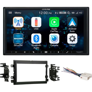 Alpine 7” Receiver Bluetooth w/Carplay/Android For 2005-2006 Ford Mustang