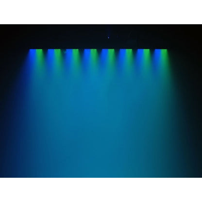 (4) COLORSTRIP DMX LED Multi-Color DJ Light Bars+Haze Machine