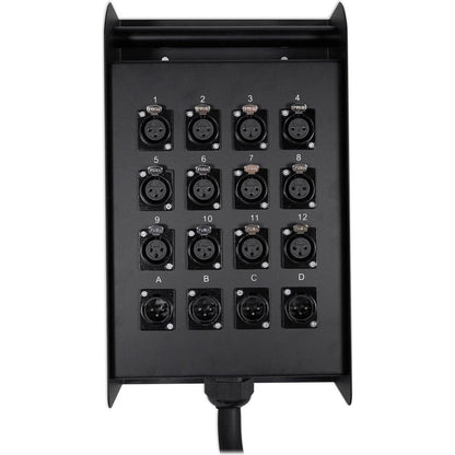 NSB 16.8 AVB Stage Box with 16-Channel Snake Cable
