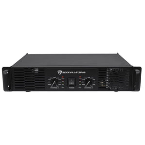 Rockville RPA9 3000 Watt Peak / 800w RMS 2 Channel Power Amplifier Pro/DJ Amp