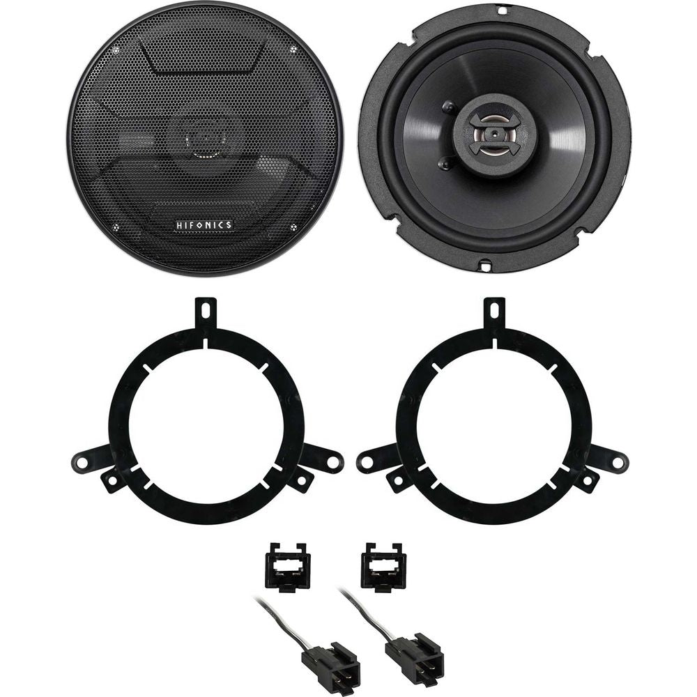6.5" Front Factory Speaker Replacement Kit for Dodge Intrepid (1998-2004)