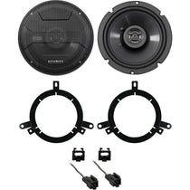 6.5" Front Factory Speaker Replacement Kit for Dodge Intrepid (1998-2004)