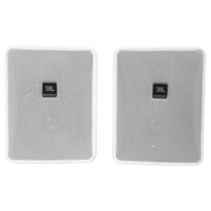 (6) JBL Control 25-1-WH 5.25" 30w 70v Commercial Restaurant/Bar Wall Speakers