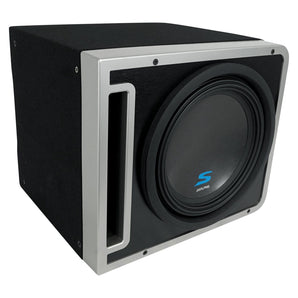 Alpine S-SB12V Loaded 12" 600w S-W12D4 Subwoofer+Ported Sub Enclosure Box