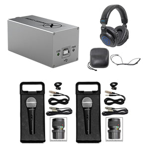 Chauvet DJ Xpress-512S DMX Lighting Interface for ShowXpress+Headphones+(2) Mics