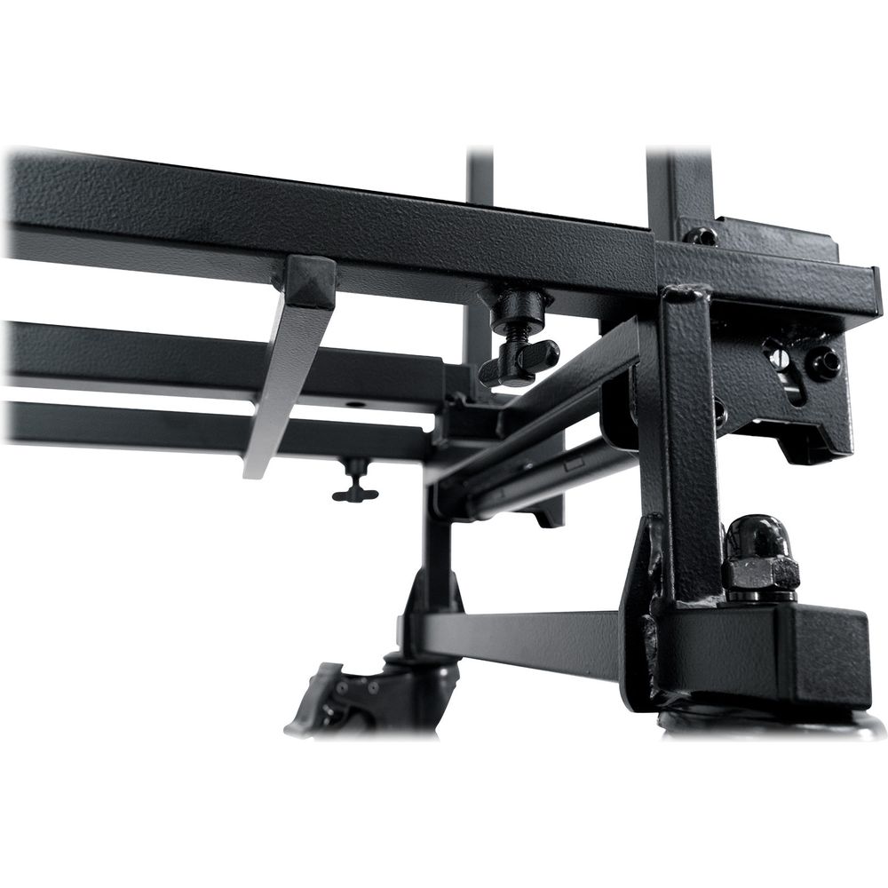 Rock Cart Pro DJ Equipment Transport Roller Car+Mic/Speaker Stand Bag