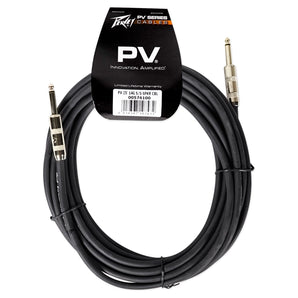 Peavey PV 25 Foot 14 Gauge 1/4 " to 1/4" TS Speaker Cable