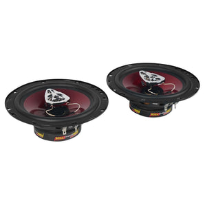 Pair Boss CH6530 6.5" 300 Watt 3-Way Full Range Car Audio Speakers Chaos Series