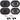 Rockville 6x8" Front+Rear Factory Speaker Replacement Kit 2005-2006 Ford Mustang