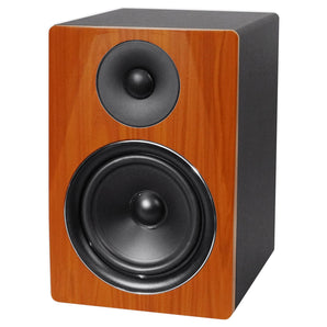 2) Rockville DPM6C 6.5" 420w Active Studio Monitors+Stands+Headphones+Mic and Shield
