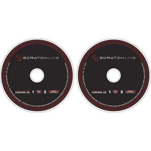Pair of Rane SSL CD Serato Scratch Live Control Discs