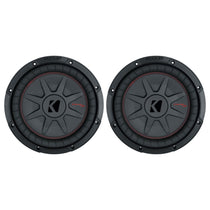 (2) 48CWRT102 CompRT 800w Shallow 10" Subwoofers DVC 2-ohm Subs COMPRT10