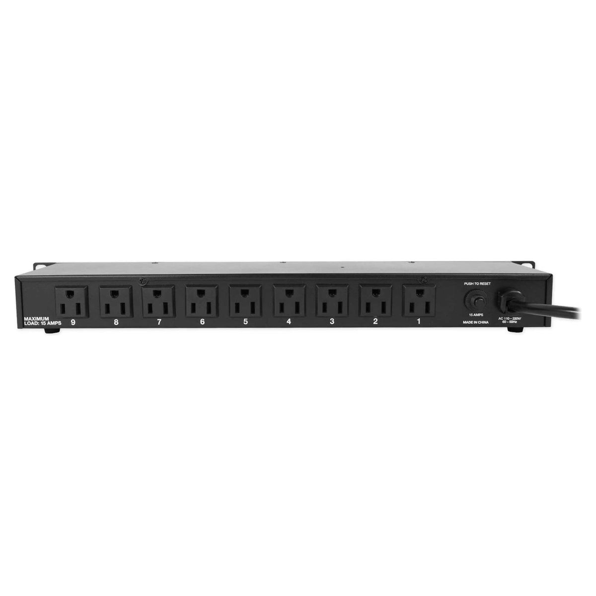 Gemini CDX-2250i Pro DJ Dual Two Deck Rack CD/MP3 Media Player w/USB+Power Strip