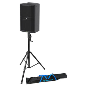 Mackie DRM212 12" 1600 Watt Professional Powered DJ PA Speaker+Crank-Up Stand