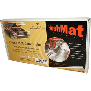(2) HushMat 10501 Sound Damping Car Bulk Kit 30 Silver Sheets (116 Square Feet)