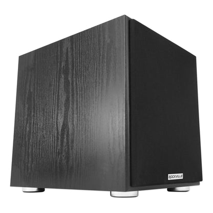 Home Theater Receiver Bundle with (4) 5.25" White Ceiling Speakers & 8" Subwoofer