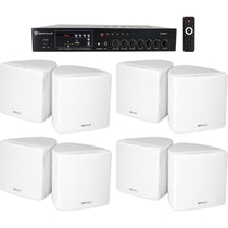 RCS80-1 + Cube 70V White 8-Pack