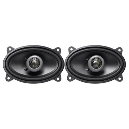 Front Speaker Replacement + Waterproof Wire Kit For 1987-1995 Jeep Wrangler YJ