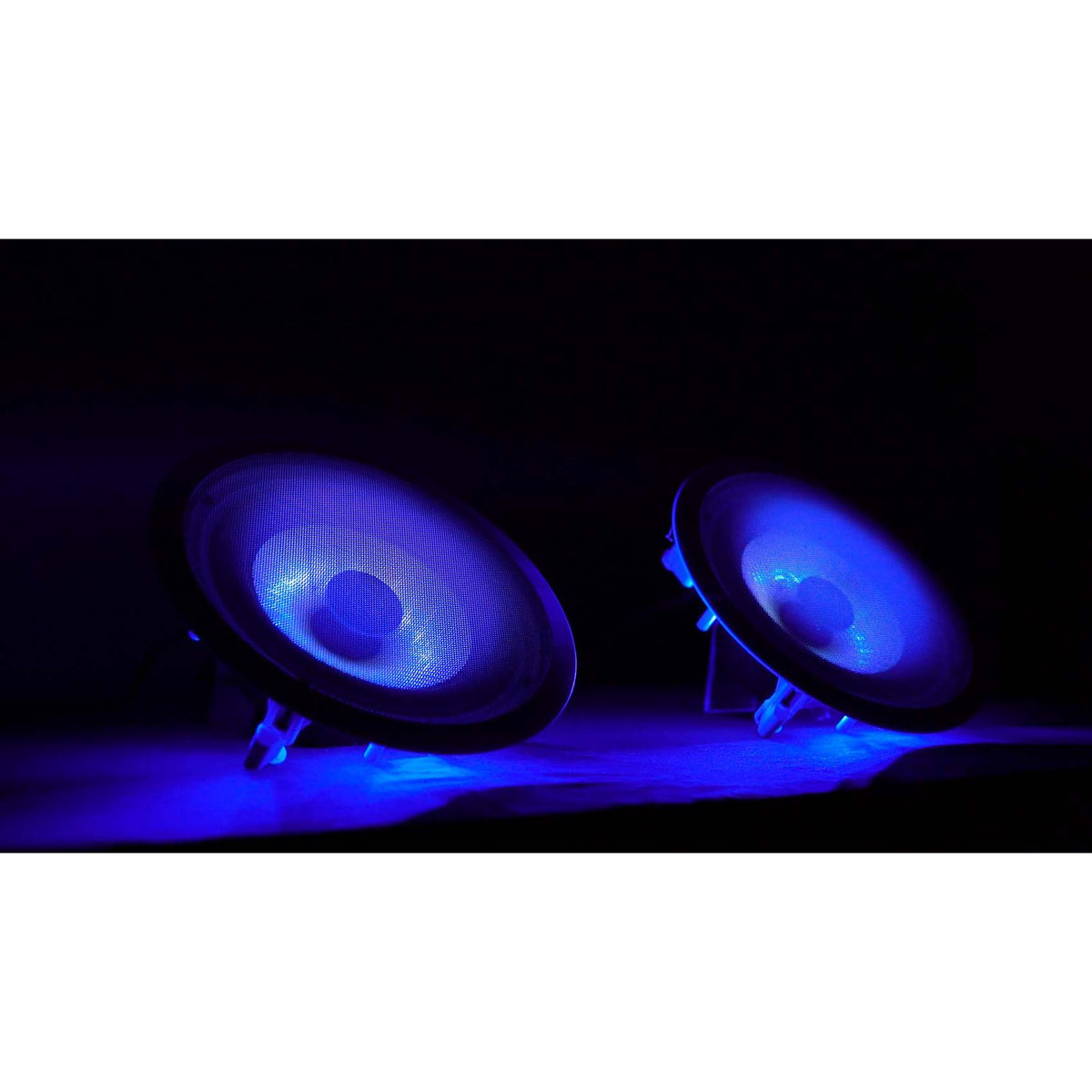 H12X500UBT 6-Zone Receiver + (12) 6.5 In Ceiling Speakers With Blue LED