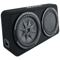 KICKER 48TCWRT122 CompRT 12" 1000w Slim Car Subwoofer+Sub Box Enclosure COMPRT12