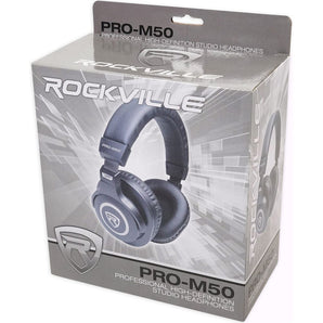 Presonus AR8 Podcast Podcasting Studio Bundle w/(4) Mics+Headphones+Boom Stands