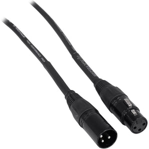 10 Rockville 10' Female to Male REAN XLR Mic Cable (5 Colors x 2 of Each)