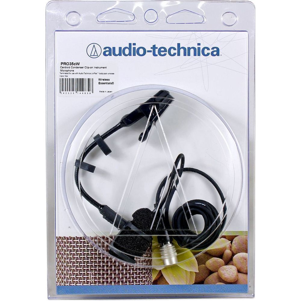 PRO 35cW Cardioid Condenser Instrument Microphone+Headphones