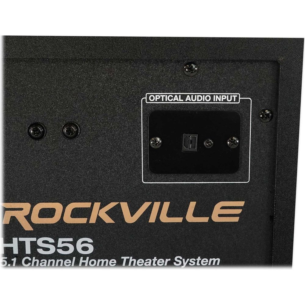 RKI60 Dual UHF Mics + HTS56 5.1 Home Theater Bundle