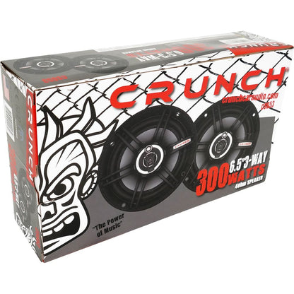 CS653 6.5" 3-Way Speakers + CS65CXS 6.5" Shallow Mount Speakers