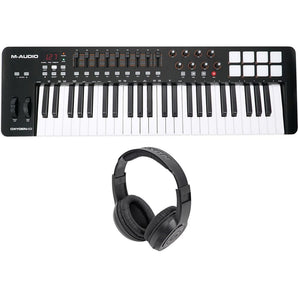 M-Audio Oxygen 49 MK IV 49-Key USB MIDI Keyboard Controller MKIV MK4+Headphones