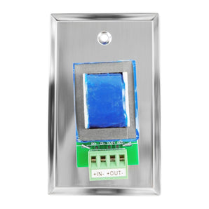 Rockville VOL7035 35 Watt 70v Stainless Wall Volume Control Zone Controller Box
