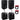 (2) Rockville RPG15 15" Powered 1000W DJ/PA Speakers+ 18" Subs+Poles+Cables
