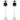 Pair Rockville RockShelf 64W White 6.5" Home Bookshelf Speakers w/37" Stands
