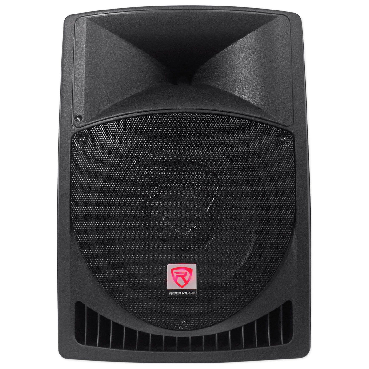 RPG12 12" Powered 800 Watt 2-Way PA Speaker System+Headset Microphone