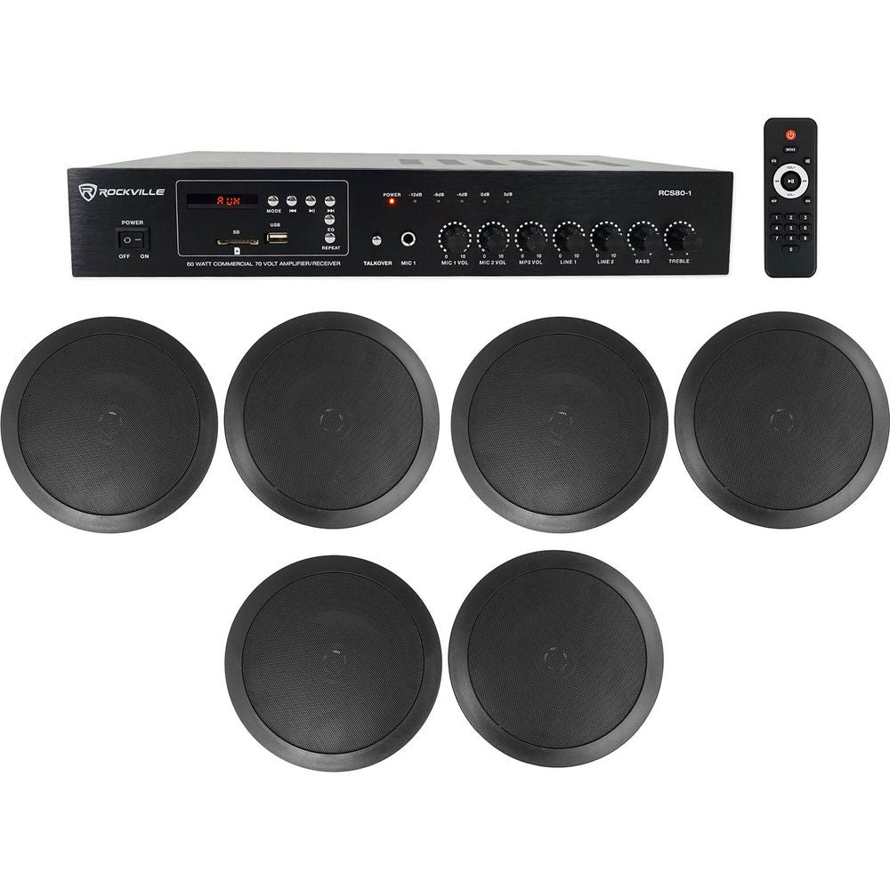 CC65T Black 6-Pack + RCS80-1 Bundle