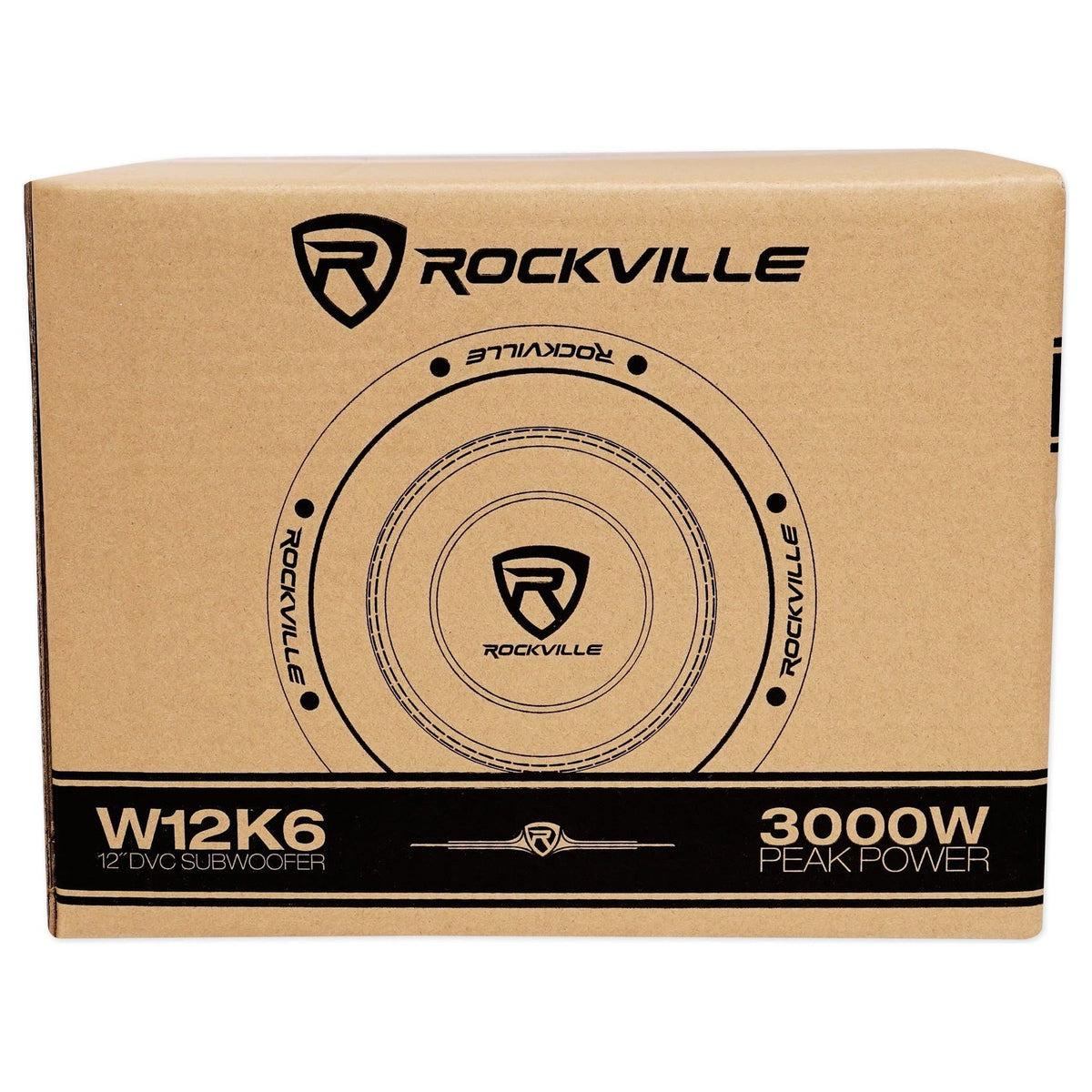 W12K6D4 V2 12" Subwoofer + dB12 Amplifier Bundle
