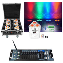 RockWedge Package White 6-Pack + ROCKFORCE W2 Controller Bundle