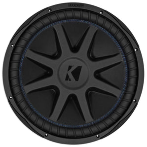 (2) Kicker 44CVX154 15" CVX 2000w RMS Car Subwoofers+Sealed Sub Box Enclosure